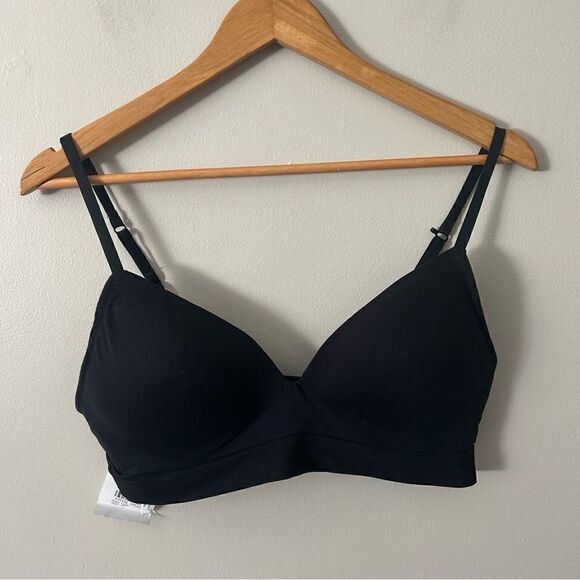 NWT Nordstrom Wire Free Padded  Seamless Bra L - Picture 2 of 6